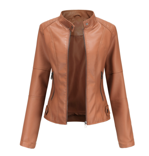 Fitted Biker Jacket for Women