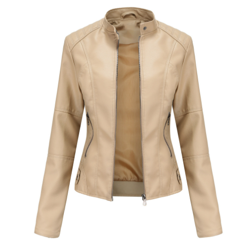 Fitted Biker Jacket for Women