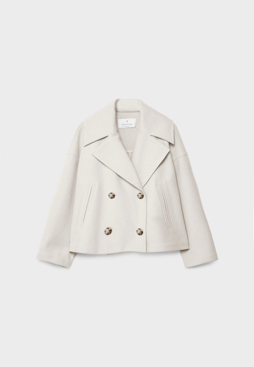Cropped Double Breasted Jacket for Women