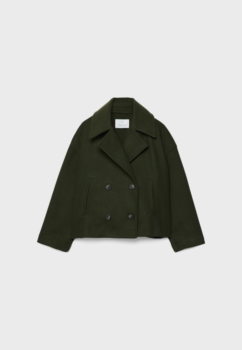 Cropped Double Breasted Jacket for Women