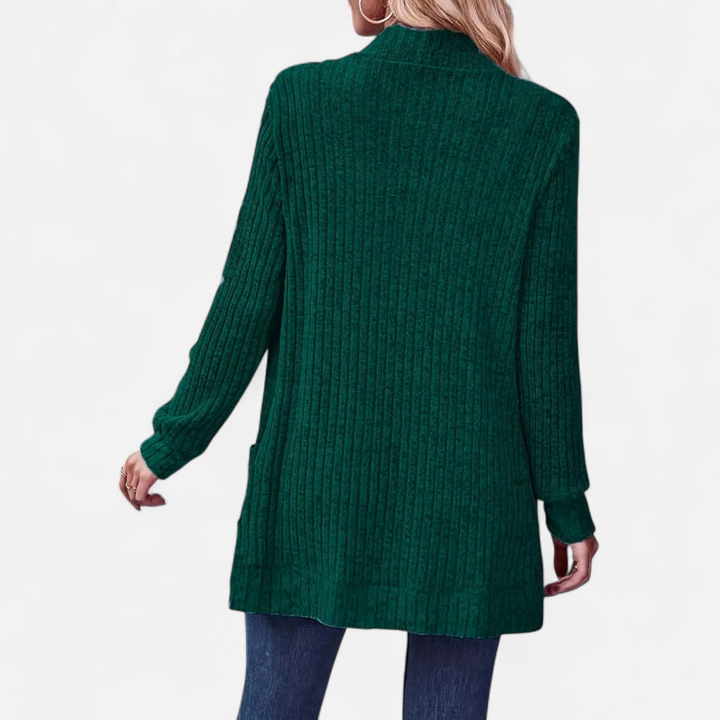 Women’s Essential Knit Cardigan – Soft Long-Sleeve Open-Front Sweater