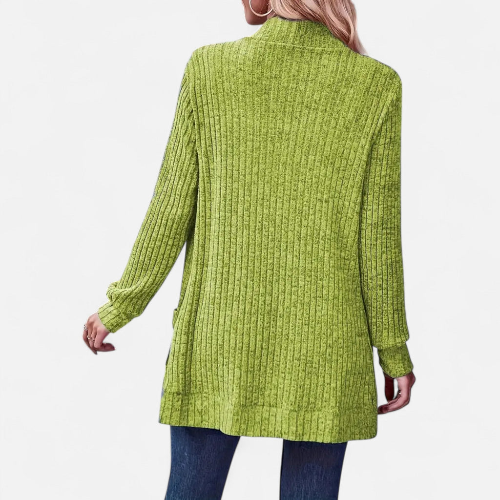 Women’s Essential Knit Cardigan – Soft Long-Sleeve Open-Front Sweater