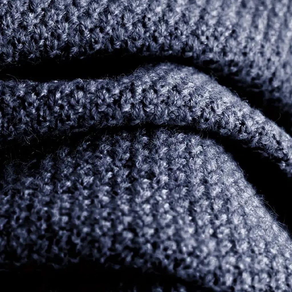 Women’s Knit Two-Piece Set – Soft Cozy Sweater & Wide-Leg Trousers