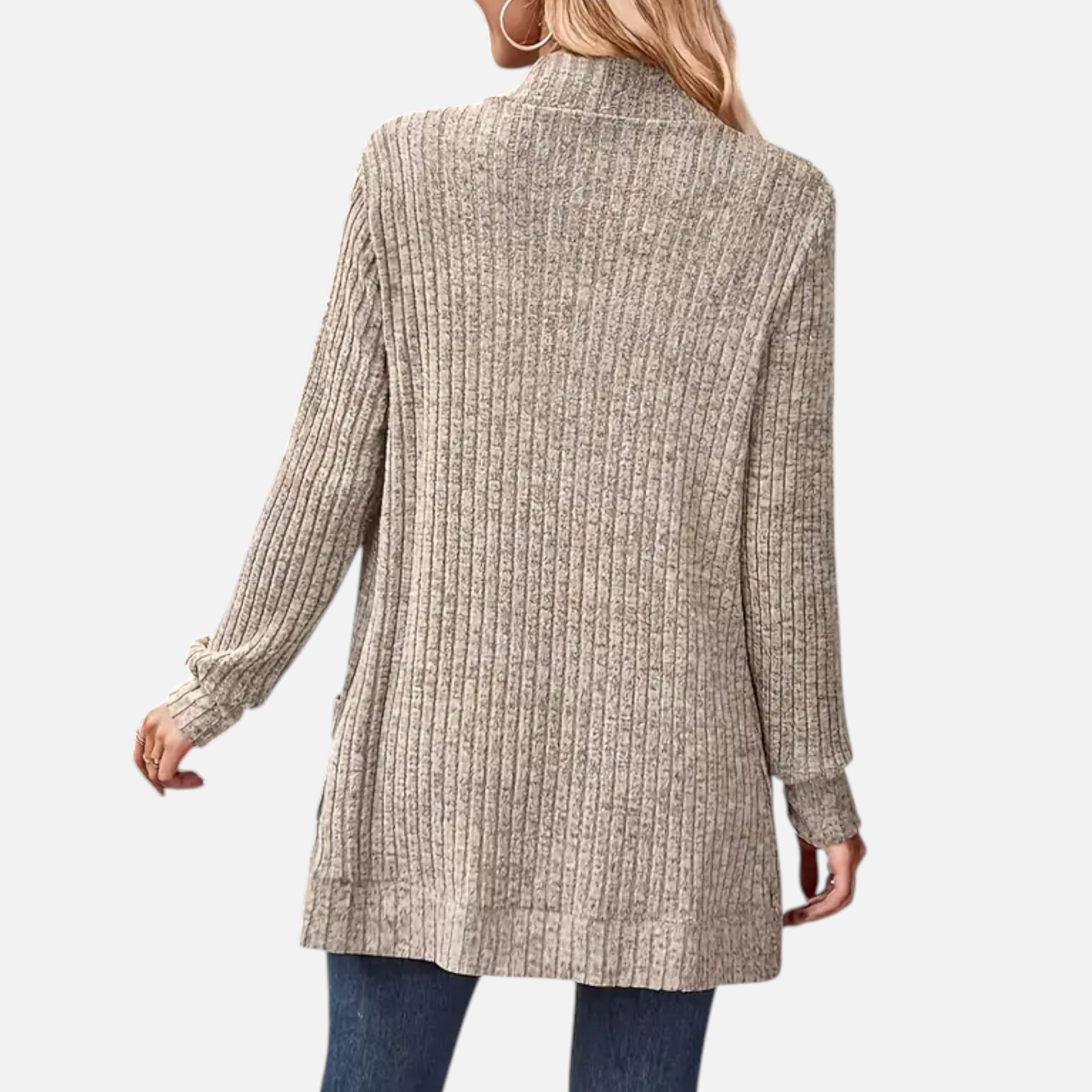Women’s Essential Knit Cardigan – Soft Long-Sleeve Open-Front Sweater