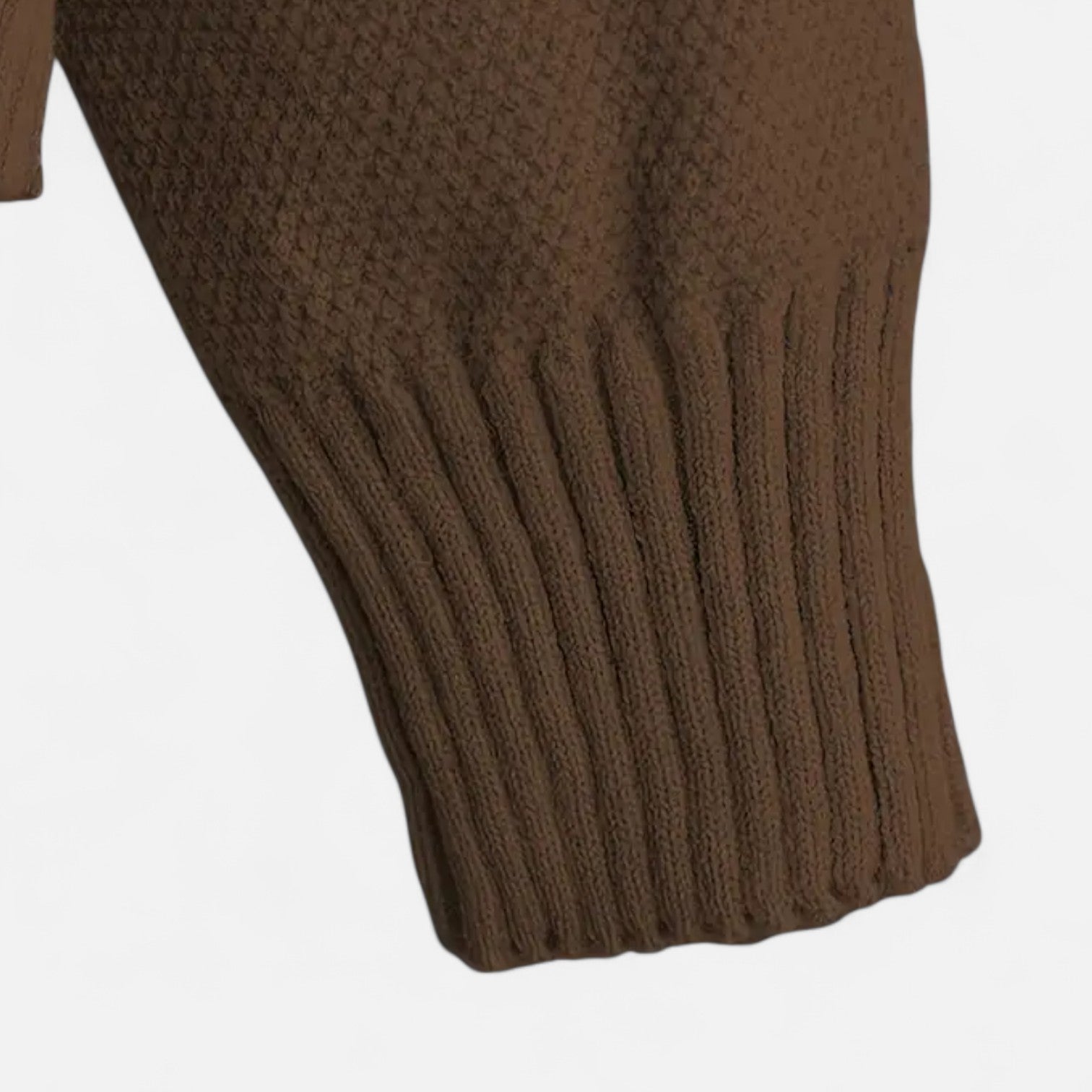 Women’s Knit Two-Piece Set – Soft Cozy Sweater & Wide-Leg Trousers