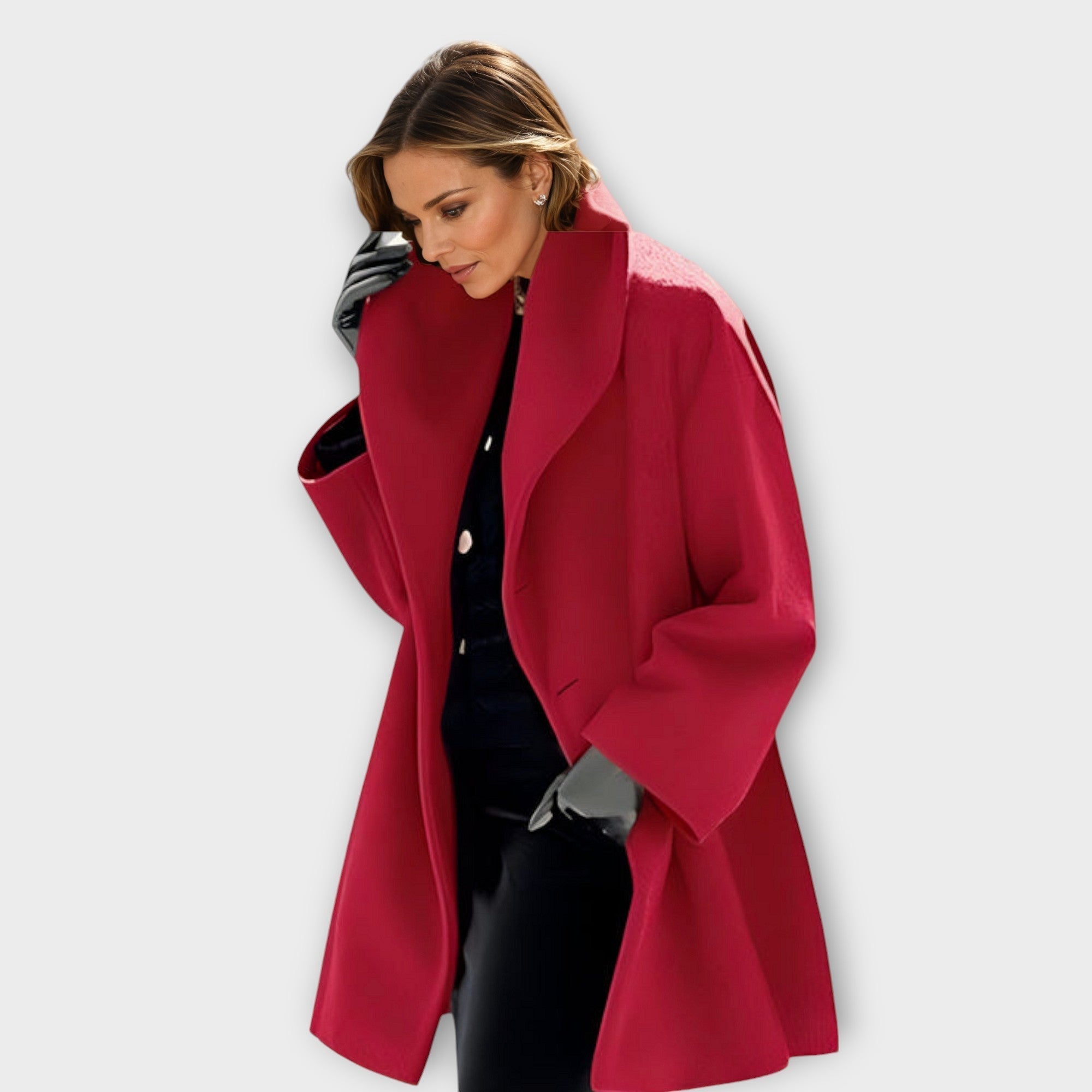 Oversized Wrap Coat for Women