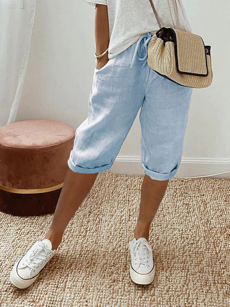 Light cotton summer shorts - Malena