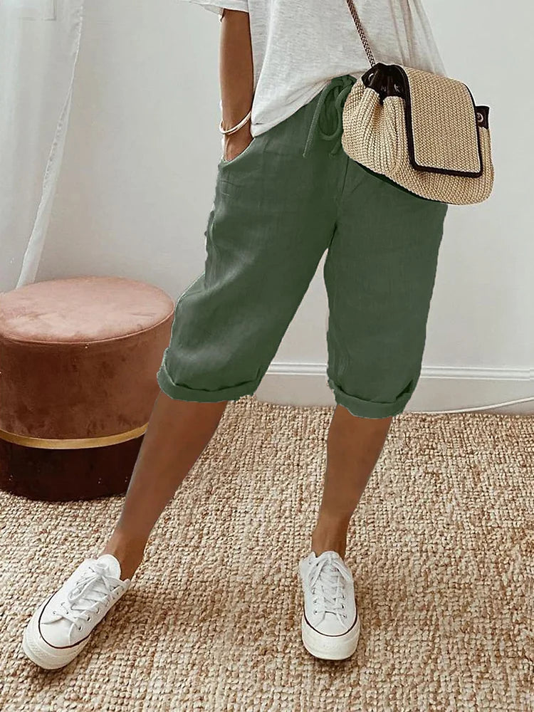 Light cotton summer shorts - Malena