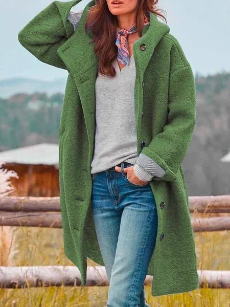 Teddy Oversized Coat – Soft Fleece Long Jacket for Effortless Chic
