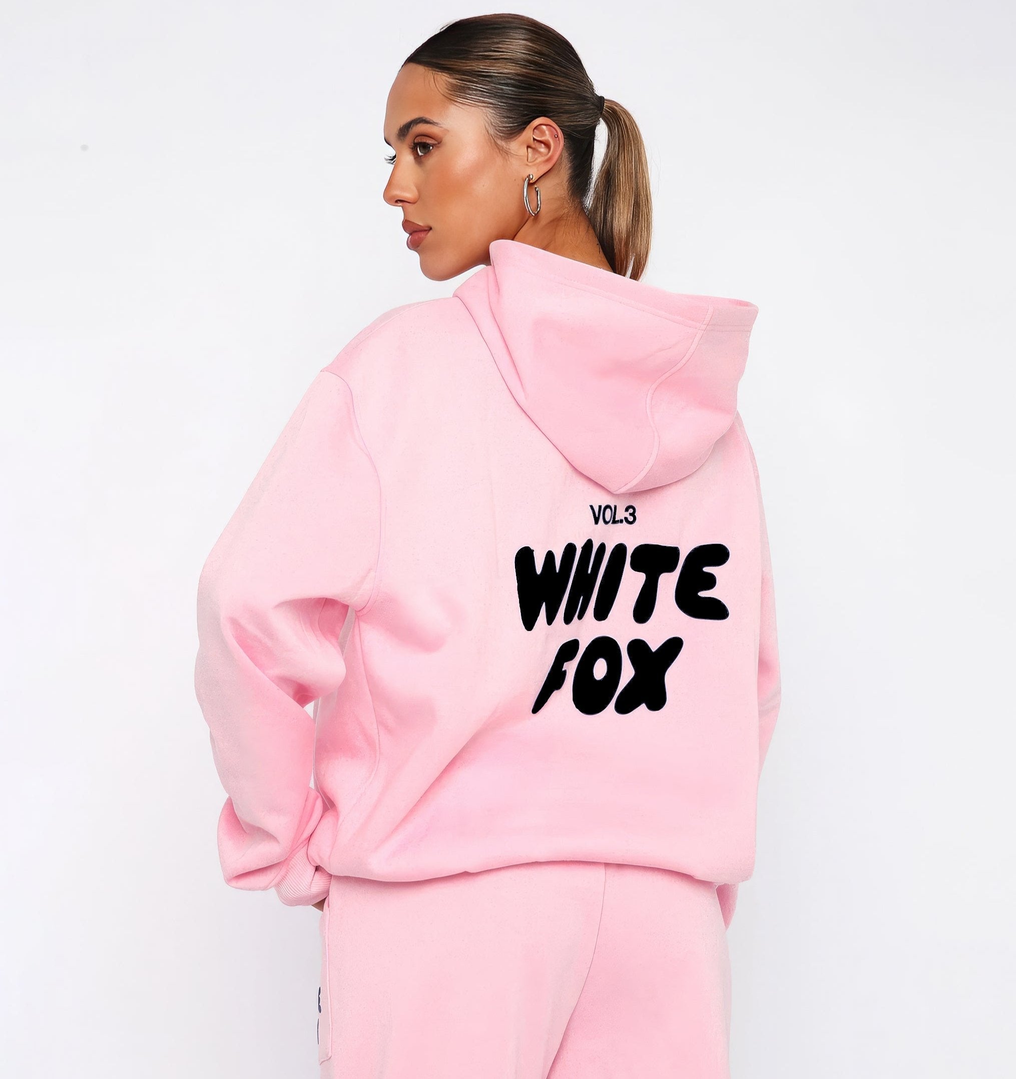 WhiteFox Set – Women's Two-Piece Hoodie & Pants Tracksuit