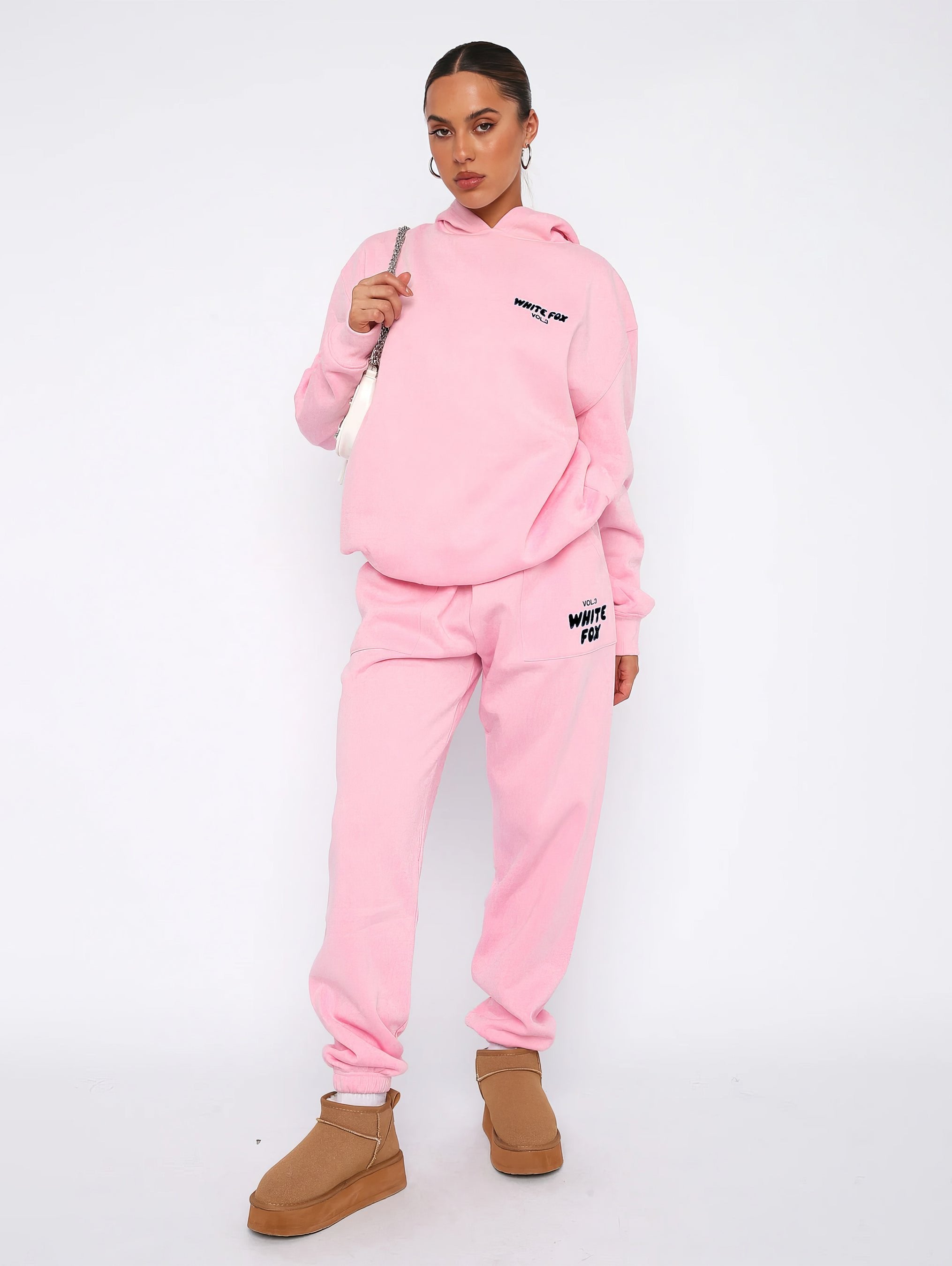 WhiteFox Set – Women's Two-Piece Hoodie & Pants Tracksuit
