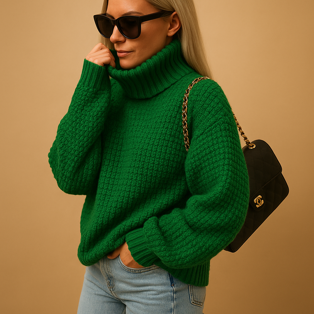 Oversized Knit Sweater for Women