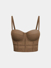 Women's Cropped Bustier Top