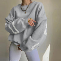 Women's Oversized Crew Neck Sweater