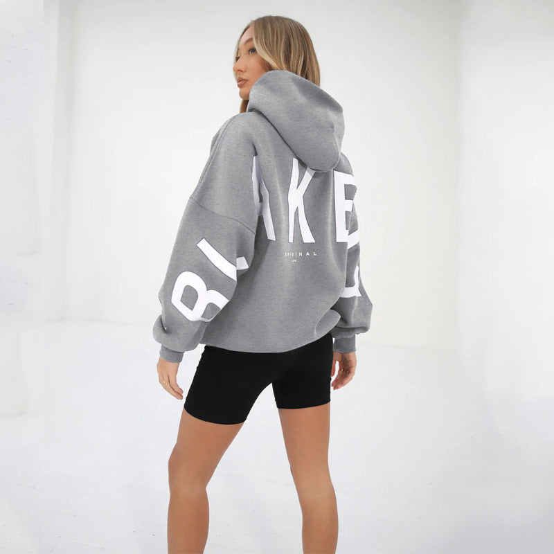 Women's Oversized Graphic Hoodie