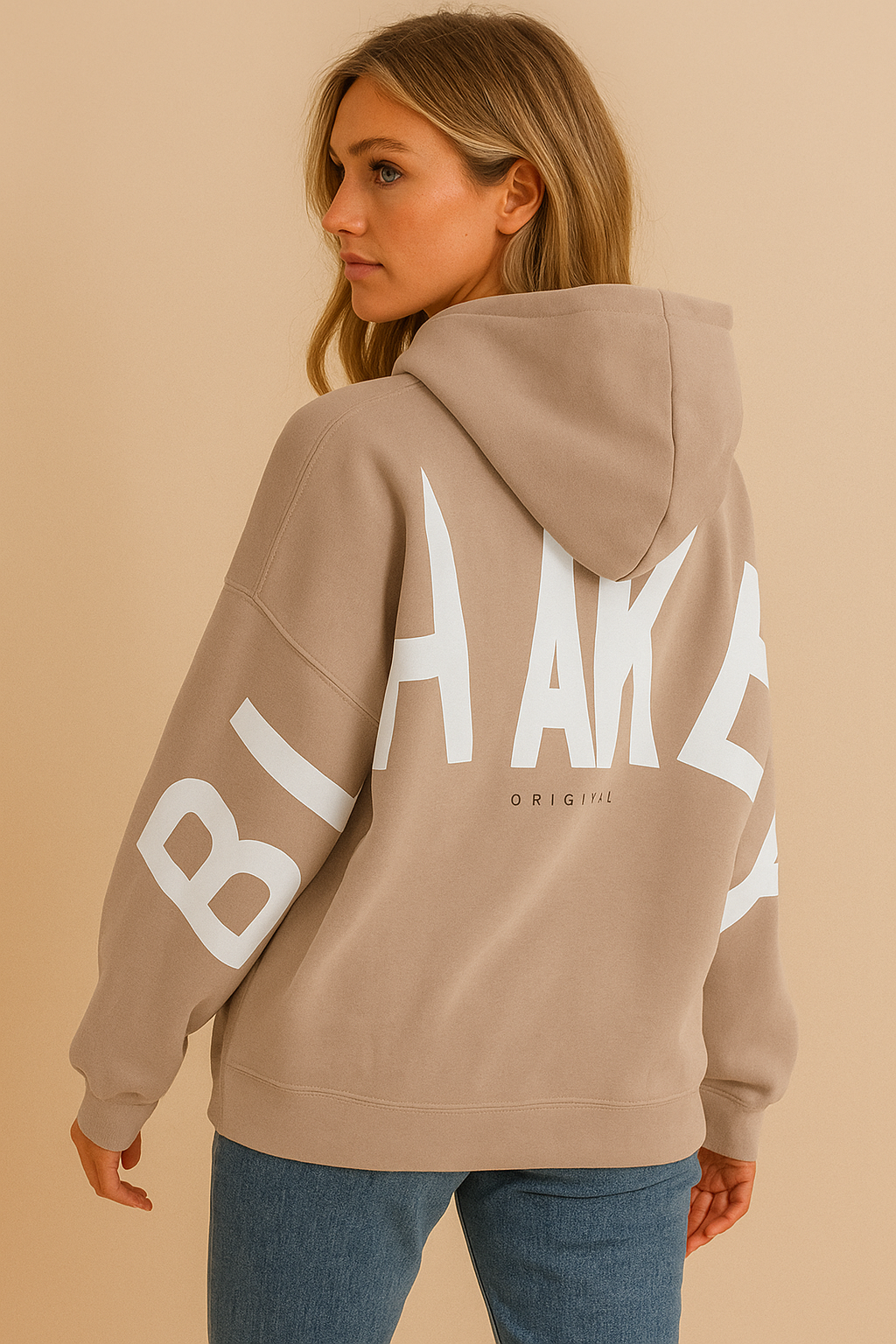Women's Oversized Graphic Hoodie