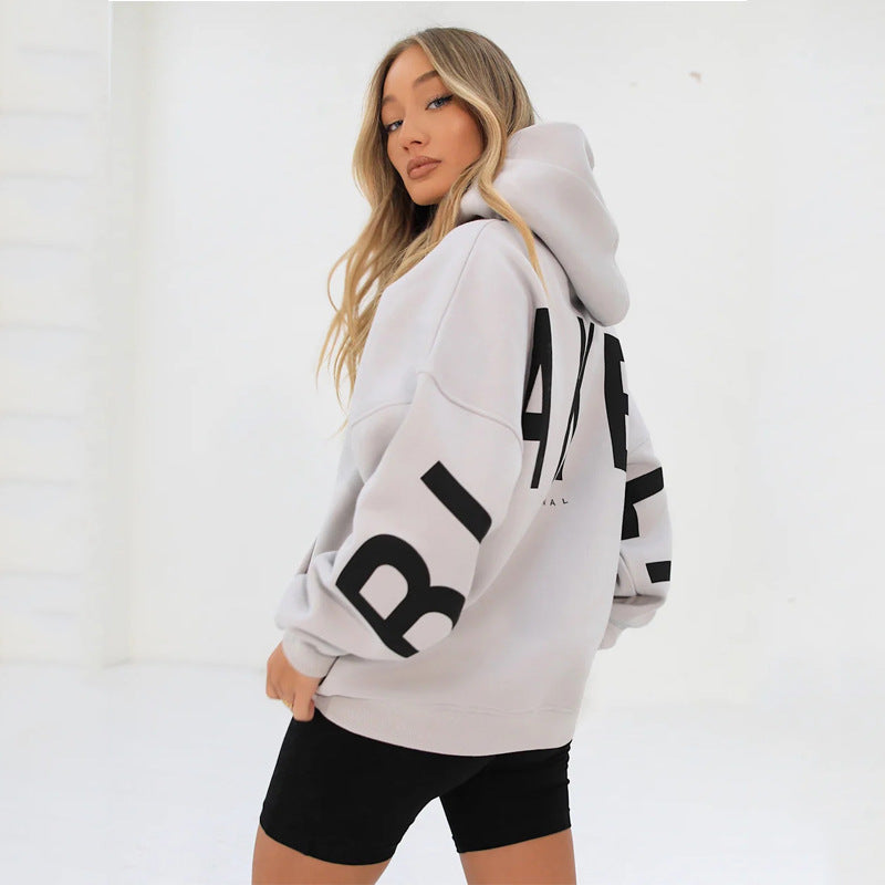 Women's Oversized Graphic Hoodie