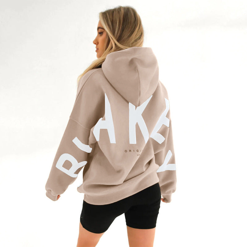 Women's Oversized Graphic Hoodie