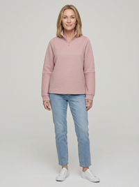 Women's Quarter Zip Pullover Sweater