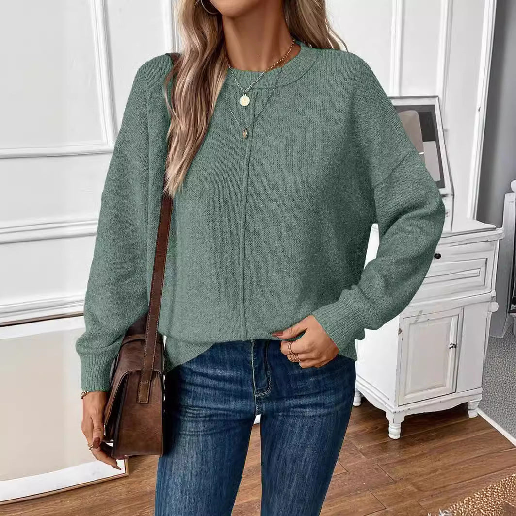 Women's Relaxed Fit Crewneck Sweater