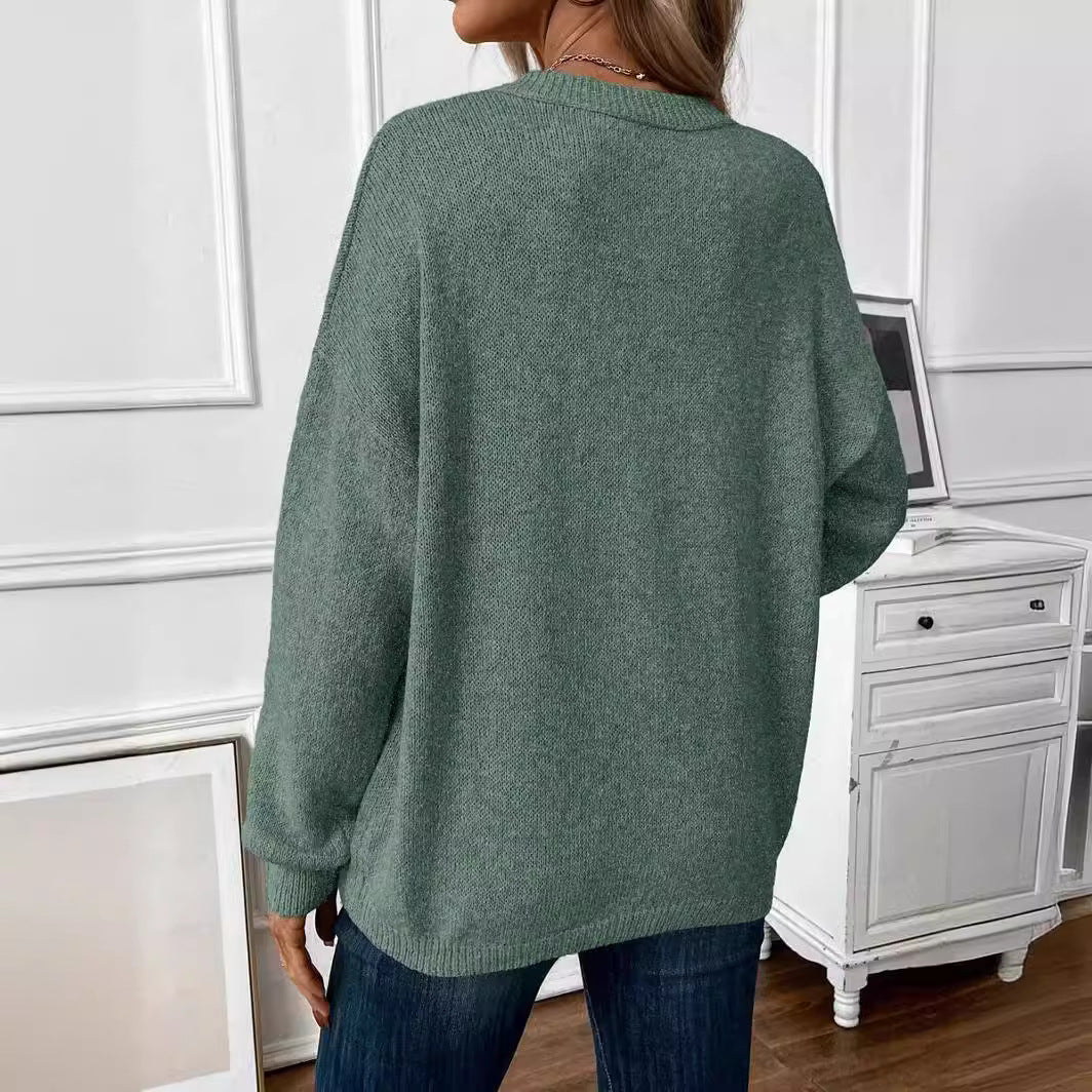 Women's Relaxed Fit Crewneck Sweater