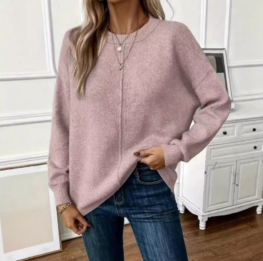 Women's Relaxed Fit Crewneck Sweater