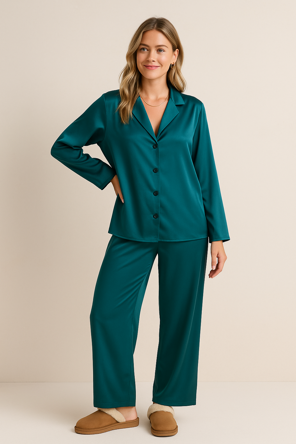 Women's Wide Leg Pant Set