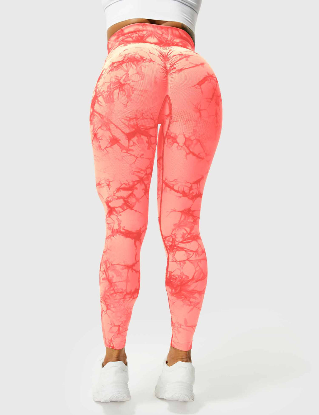 Women’s Tie-Dye Scrunch Leggings – High-Waisted, Sculpting & Buttery-Soft Fit