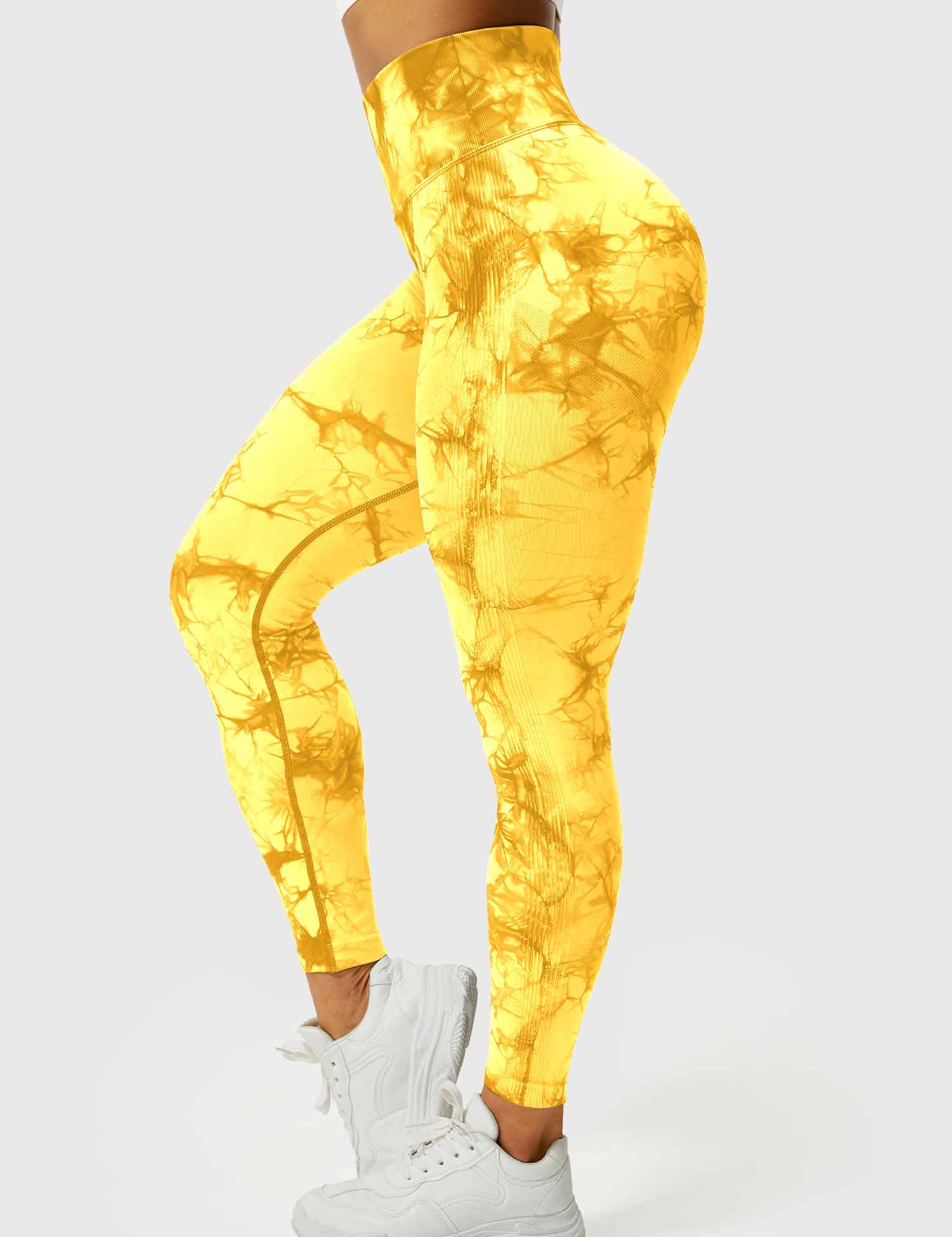 Women’s Tie-Dye Scrunch Leggings – High-Waisted, Sculpting & Buttery-Soft Fit