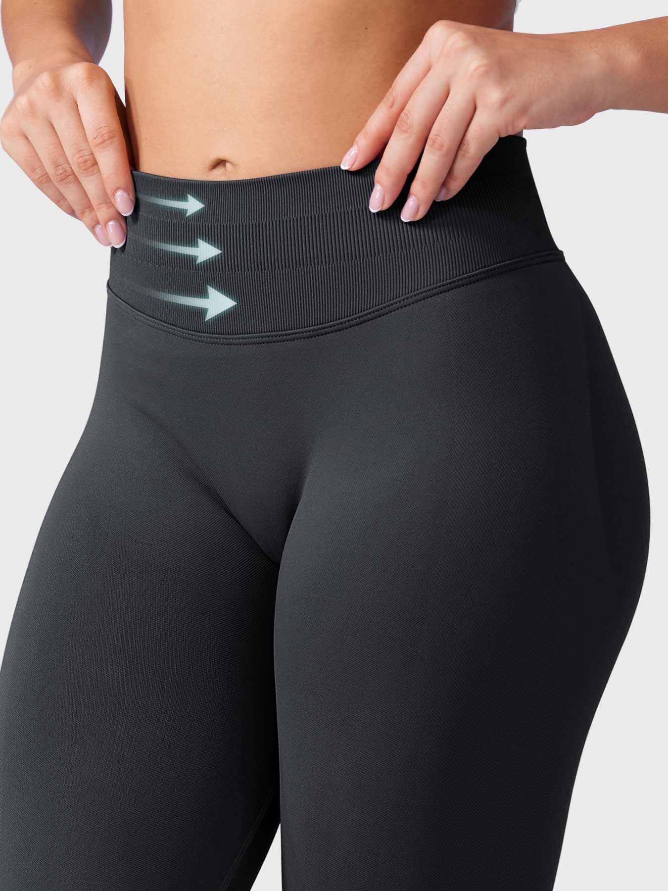Seamless Sculpting Leggings – High-Intensity Fit with Moisture-Wicking Fabric