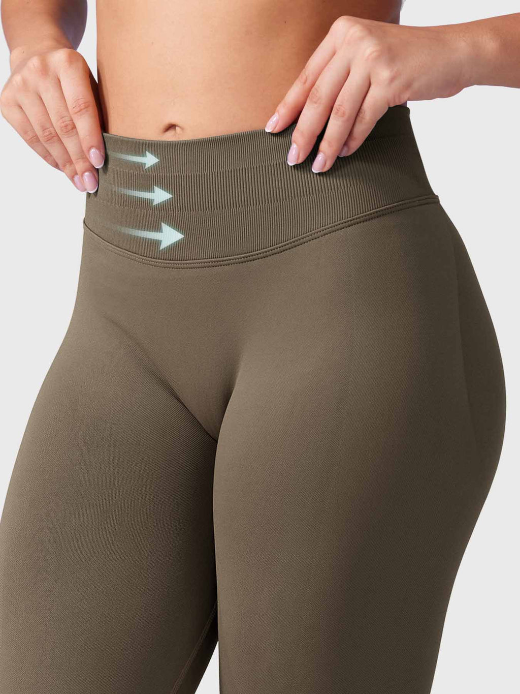Seamless Sculpting Leggings – High-Intensity Fit with Moisture-Wicking Fabric