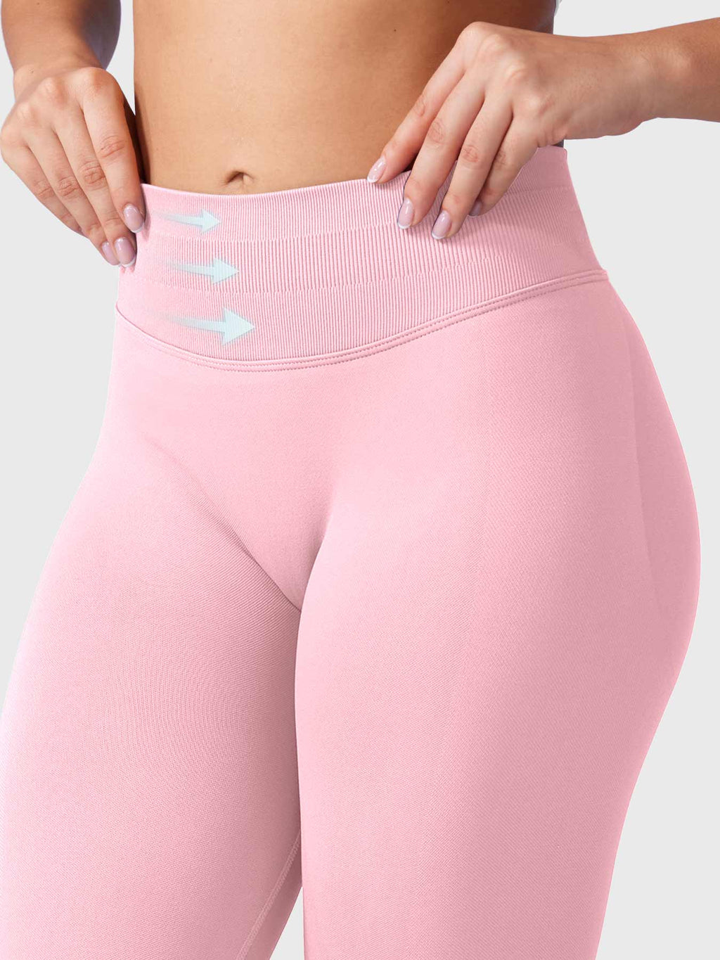 Seamless Sculpting Leggings – High-Intensity Fit with Moisture-Wicking Fabric