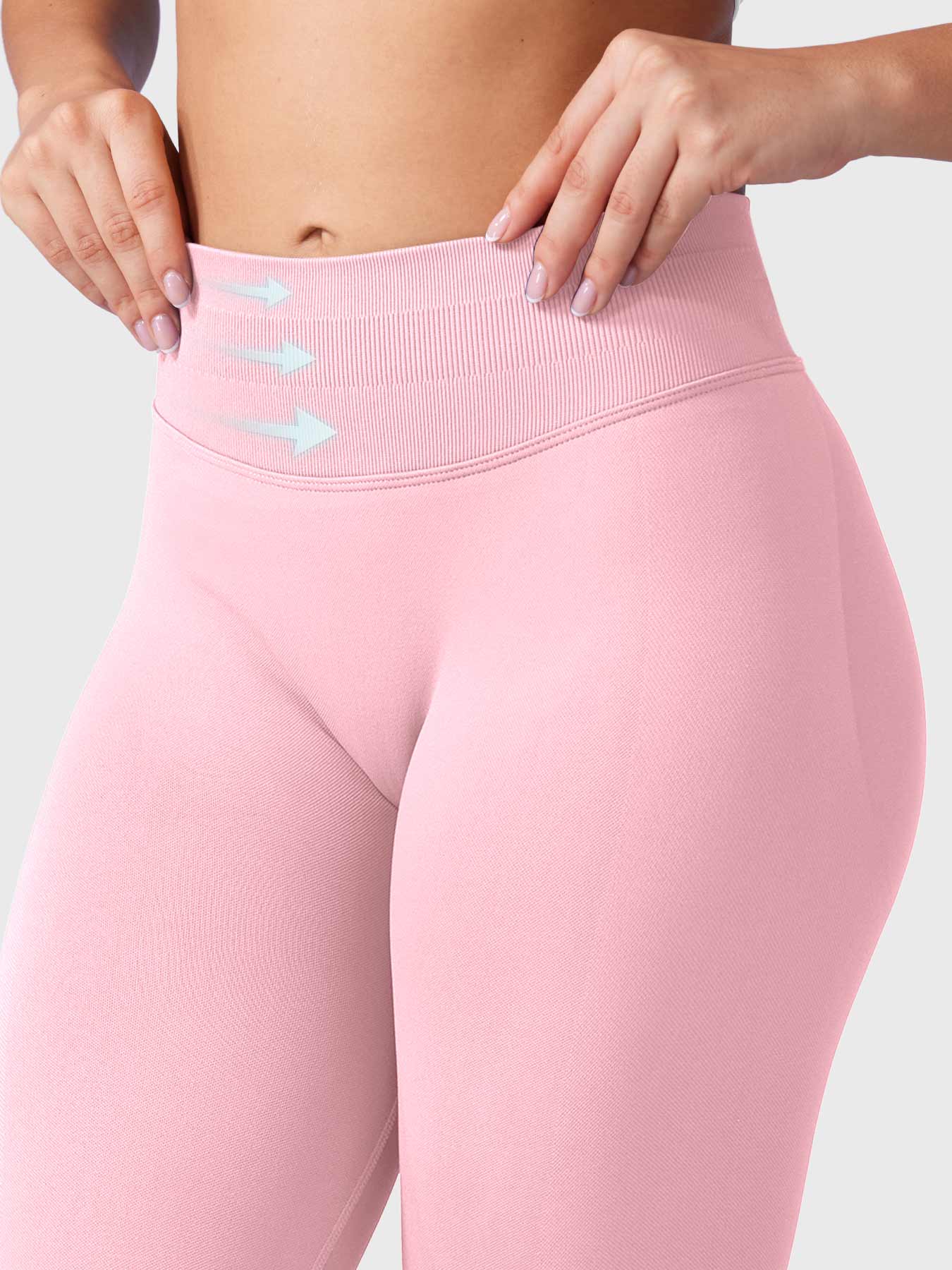 Seamless Sculpting Leggings – High-Intensity Fit with Moisture-Wicking Fabric