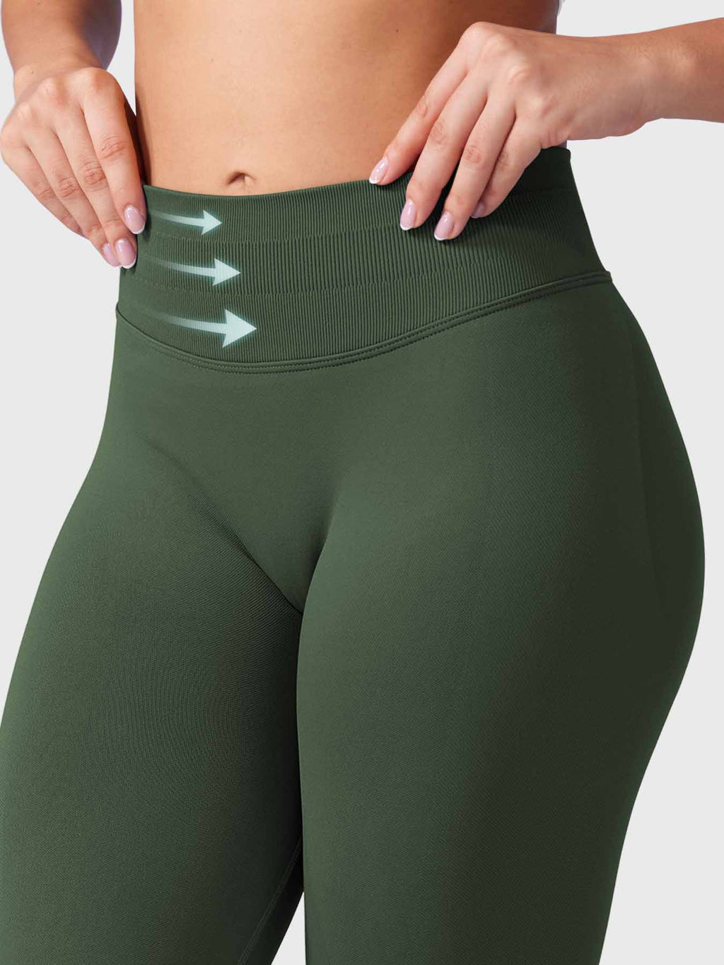 Seamless Sculpting Leggings – High-Intensity Fit with Moisture-Wicking Fabric